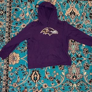 Men's Baltimore Ravens Name/Number Pullover Hoodie